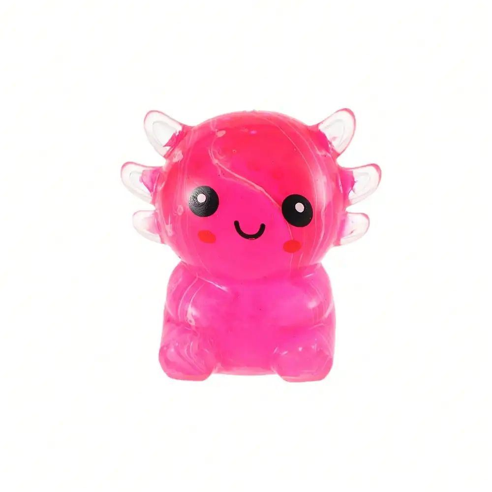 100+Pcs Assorted Squishy Figures Blind Box Surprise Toys, Slow Rebound Stress Relief Fidget Toy Set Featuring Giant Yellow Gorilla, Moai Head, Panda, Rabbit, Duck, Jellyfish and Axolotl, Novelty Sensory Play Toy, Kids Birthday & Party Favor Gifts