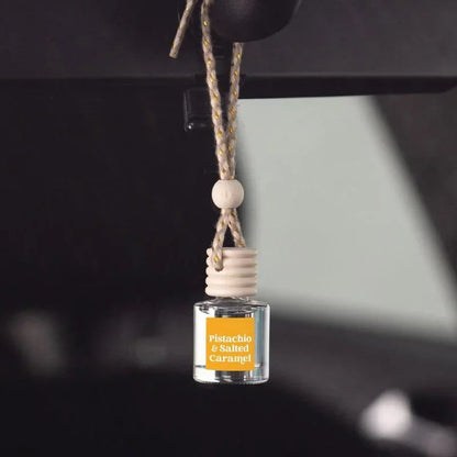 Universal Car Essential Oil Diffuser Air Freshener Hanging Perfume Bottle Auto Interior Rearview Mirror Ornament Hanging Pendant