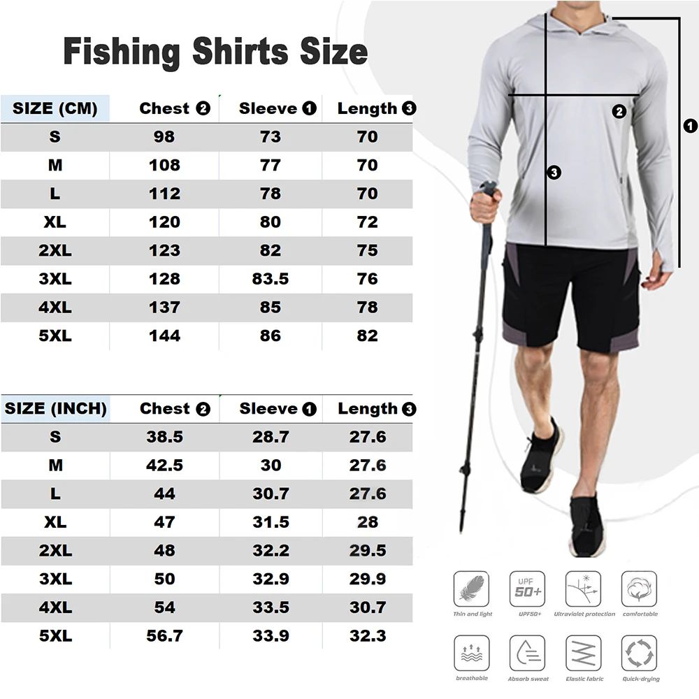Camisas de pesca infantis Upf 50+ Camisa de pesca de manga longa com máscara, protetor de pescoço e capuz que mantém a cabeça e o rosto aquecidos para atividades ao ar livre, caminhadas e corridas