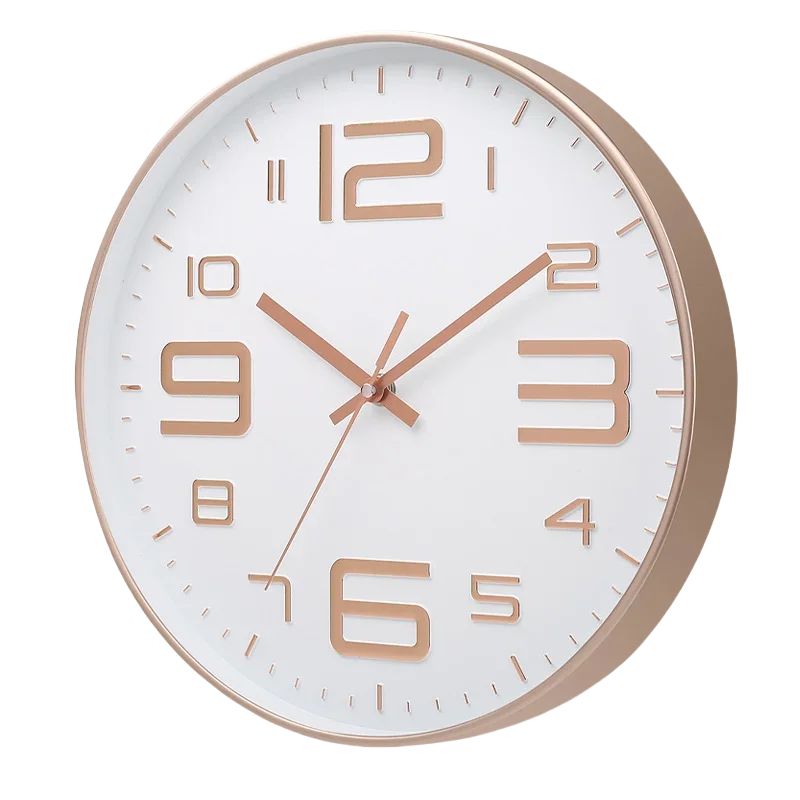 8 Inch Modern Simple Fashion Wall Clock Suitable For Bedroom, Living Room, Study Room Decorative Clock