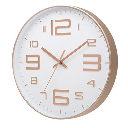 8 Inch Modern Simple Fashion Wall Clock Suitable For Bedroom, Living Room, Study Room Decorative Clock