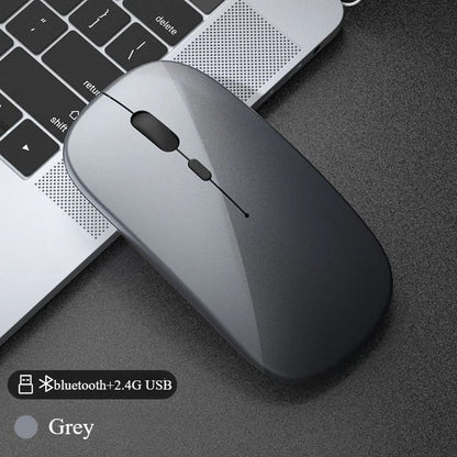 Mouse sem fio para notebook PC Bluetooth recarregável mouses de computador silenciosos mouse USB ergonômico para jogos para Xiaomi Pad