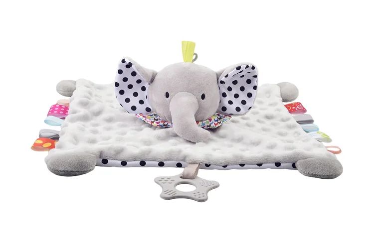 Muslin Baby Comfort Towel Cotton Comforter Blanket Soft Newborn Sleeping Dolls Kids Fashion Sleep Toy Soothe Appease Towel Bibs