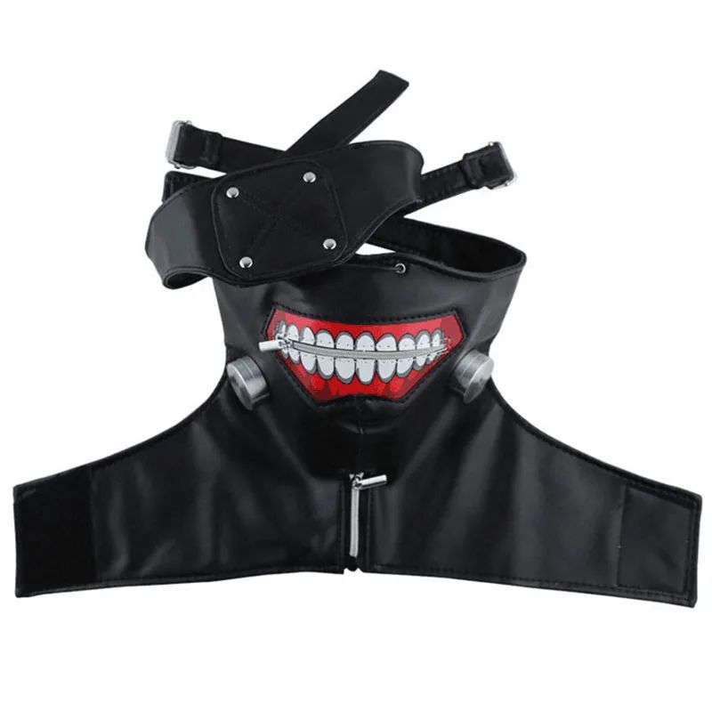 Anime Tokyo Ghoul Cosplay Kaneki Ken Cosplay Costumes Uniform Masks Hoodie Jacket Pants Shorts Full Set Outfits Wig Men