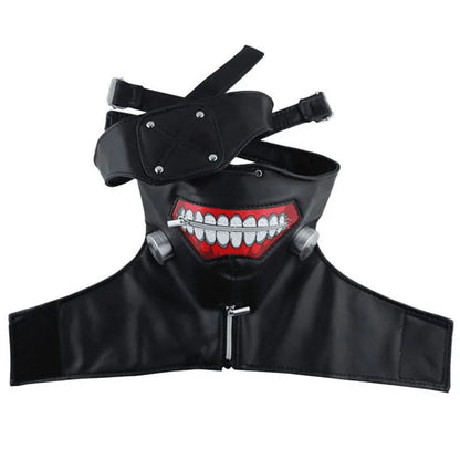 Anime Tokyo Ghoul Cosplay Kaneki Ken Cosplay Costumes Uniform Masks Hoodie Jacket Pants Shorts Full Set Outfits Wig Men
