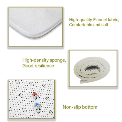 VIKAMA Halloween Decor Rug Kitchen Rug Waterproof Hallway Rug Pumpkin Ghost Floor Mat Door Mat Living Room Rug For Bedroom Decor