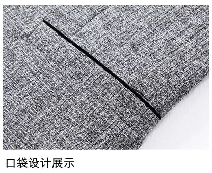 Blazers Fashion Business Everything Trend British Style Casual Slimming Solid Color Wedding Work Four Season Style Male  Blazer