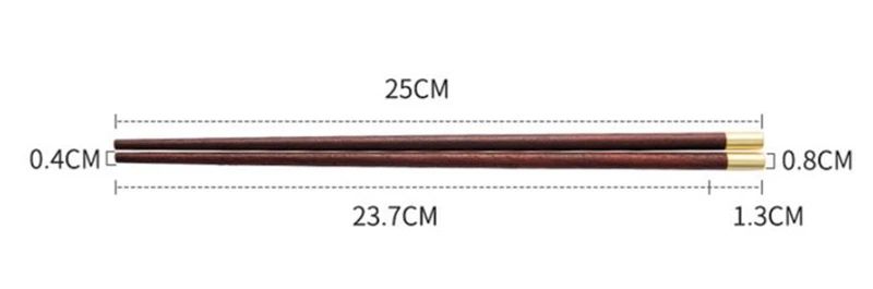 Hashis de Sândalo Vermelho Natural de Alta Qualidade Premium Conjunto de Talheres Utensílios de Mesa Domésticos para Presente Hashis Chineses