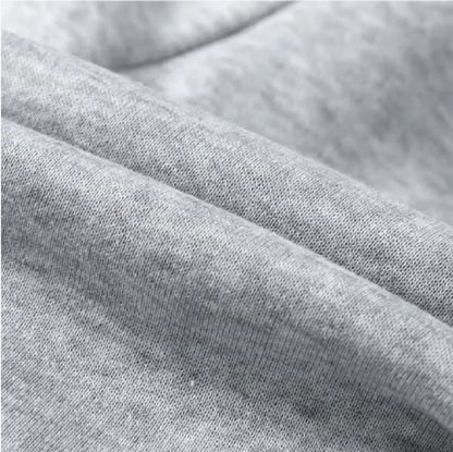 2025 Casual printed American knitted sport leggings solid-color men's casual lace-up sweatpants for autumn and winter