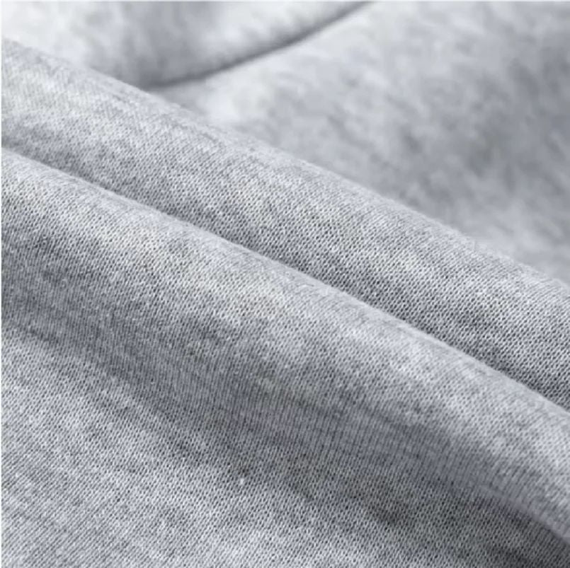 2025 Casual printed American knitted sport leggings solid-color men's casual lace-up sweatpants for autumn and winter