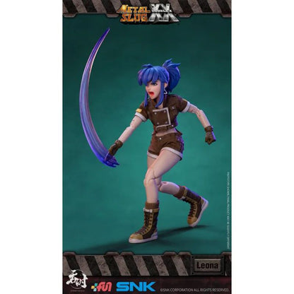 100% Original TUNSHI STUDIO Leona Heidern BRAND METAL SLUG Metal Slug XX 1/12 Anime Action Figures Modelo Brinquedos