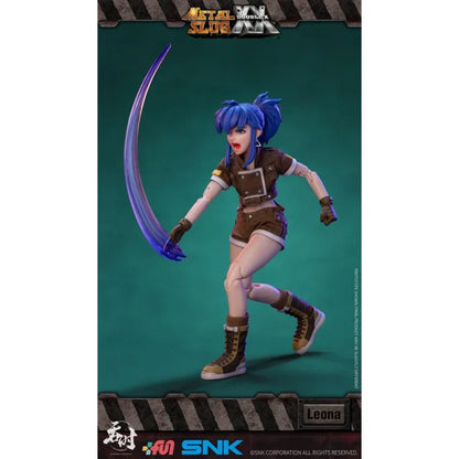100% Original TUNSHI STUDIO Leona Heidern BRAND METAL SLUG Metal Slug XX 1/12 Anime Action Figures Modelo Brinquedos