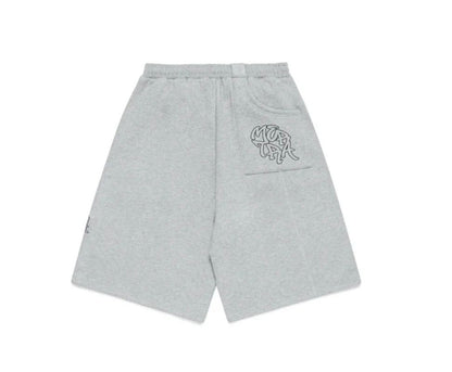 Calções casuais de hip-hop retrô estilo europeu e americano, calças esportivas com logo de marca bordado, unissex, folgadas, perna larga
