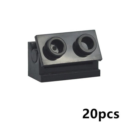Compatible 21712 44728 3956 99207 36841 36840 99781 99780 Changeover Building Blocks Wall Panel Bracket Corner Connectors Toys
