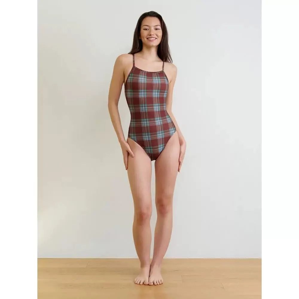 Stunning Sweet Small Chested Girl Professional Racing Sport Style Swimming Training One Piece Swimsuit Women Backless Bikini