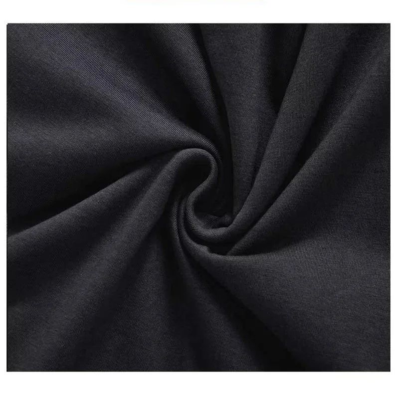 2025 New Men Loose Sweatpants Casual Elastic Drawstring Pants Male Elastic Waist Soft Casual Ankle Band Zipper Pockets Trousers
