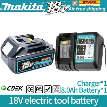 6AH 8AH 10AH 12AH Para bateria Makita 18V Ferramentas Elétricas Substituição Li-ion LXT BL1840 BL1850 para chave de fenda 18V com BMS