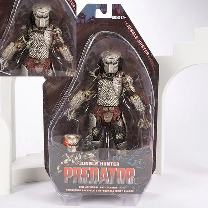 Filme Clássico NECA Ultimate Series Predador 7" Caçador da Selva vs Ovos Alienígenas PVC Boneco Articulado Colecionável