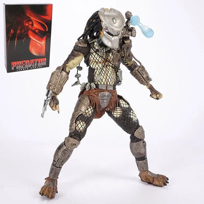 Filme Clássico NECA Ultimate Series Predador 7" Caçador da Selva vs Ovos Alienígenas PVC Boneco Articulado Colecionável