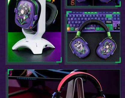 VALKYRIE VK S1 Fones de Ouvido Gamer Sem Fio 3 Modos Bluetooth HiFi Driver Dinâmico de 50mm Grande Baixa Latência Chip Esports Fones de Ouvido Personalizados