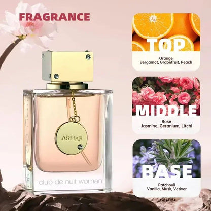 Venda quente 100ml perfume noturno unissex para carnaval balada leve perfume duradouro fragrância de luxo para encontros Colônia spray de presente