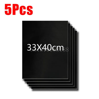 1-6Pcs BBQ Grill Mat Non-stick Mat Heat Resistant Grill Mat Outdoor Baking Reusable Barbecue Party Mat 40x50cm 33x40cm