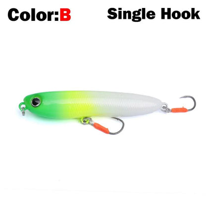 Isca de Pesca Flutuante OUTKIT Pencil StickBait 7g Wobblers Iscas Topwater Crankbait Artificiais para Arremesso Longo Hard Bait