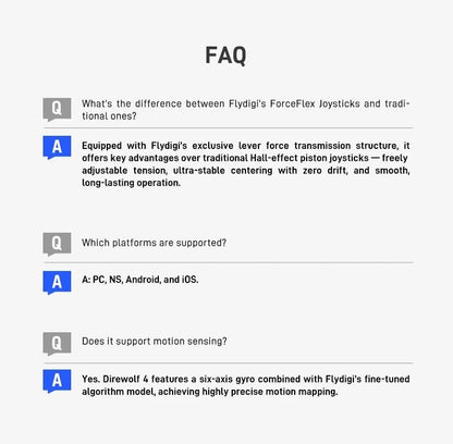 Direwolf 4 Series Arknights:Endfield Gamepad Perlica Joystick Force Adjustment Wireless Anime Game Controller for PC Switch