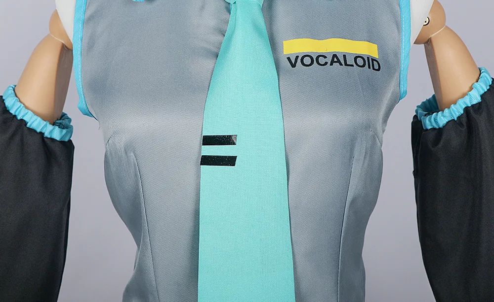 Anime Karakter Prestaties Kleding Hatsune Miku MIKU Anime Kleding Cosplay Kleding Rok Hetzelfde Pak Pruik Accessoires Halloween