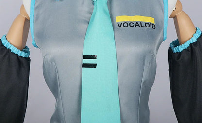 Anime Karakter Prestaties Kleding Hatsune Miku MIKU Anime Kleding Cosplay Kleding Rok Hetzelfde Pak Pruik Accessoires Halloween