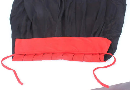 Reversible Black Red Vampire Hooded Stand-up Collar Cape Halloween Devil Wizard Cosplay Clook for Adult Party Costume