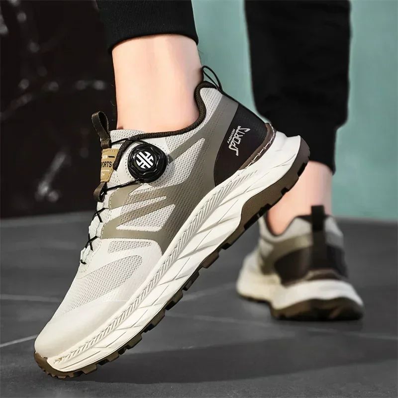 Tênis Masculino Novo Respirável Esportivo Chunky Tênis de Corrida Moda Estilo de Rua Caminhada Tênis para Homens Tendência Basquete