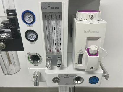 Máquina de Anestesia Veterinária Integrada DA1200V9 com Aquecimento de Circuito Respiratório para Animais de Estimação e Fonte Dupla de Ar Inteligente