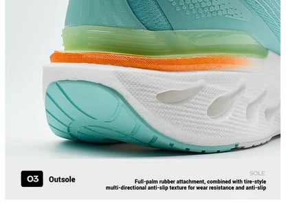 Xtep Reactive Coil 12.0 Running Shoes Male's 2025 Summer Elasticity Sports Shoes Rebound Cushioning Sneakers 975219110045