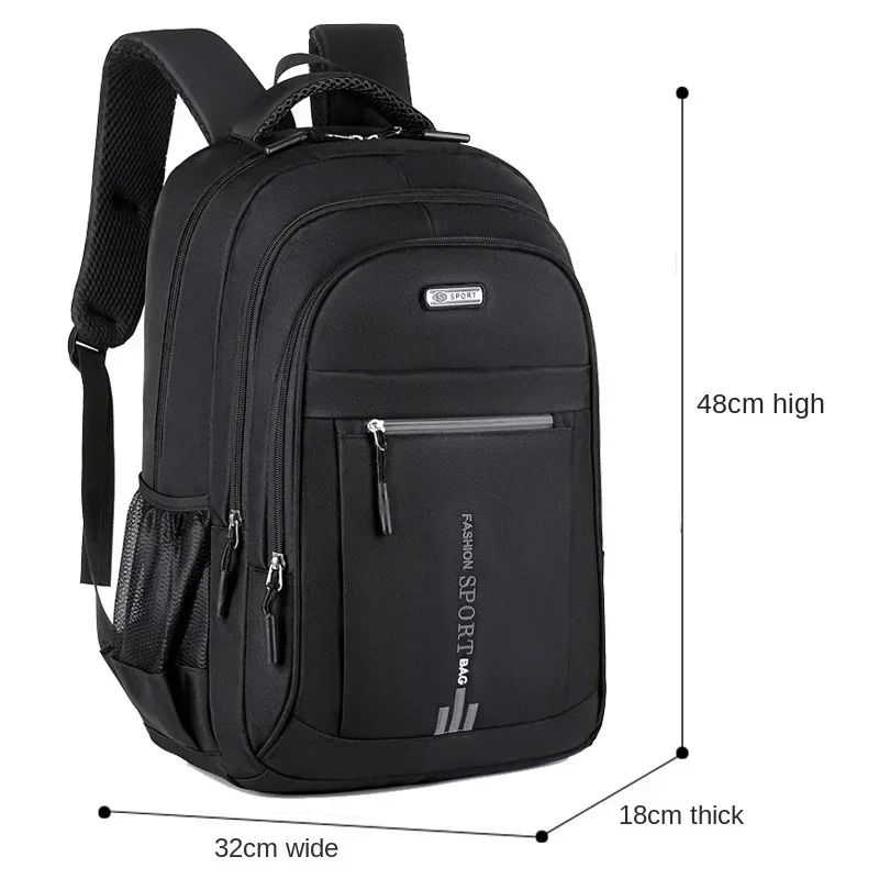 Men's Backpack Oxford Business Computer Bag Waterproof Backpack Leisure Travel Backpack High School Student Backpack For Man