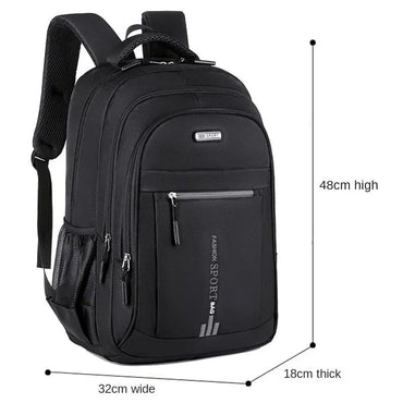 Men's Backpack Oxford Business Computer Bag Waterproof Backpack Leisure Travel Backpack High School Student Backpack For Man