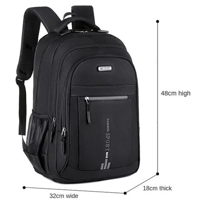 Men's Backpack Oxford Business Computer Bag Waterproof Backpack Leisure Travel Backpack High School Student Backpack For Man