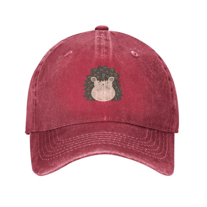 Cute Hedgehog Baseball Cap for Men Women Vintage Trucker Hats Dad Caps for Daily