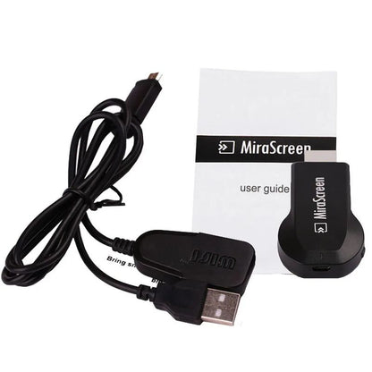 Wireless Screen Mirroring Share HDMI Video Receiver TV Stick Display Dongle Adapter for Iphone 11 12 15 16 Android Phone To TV