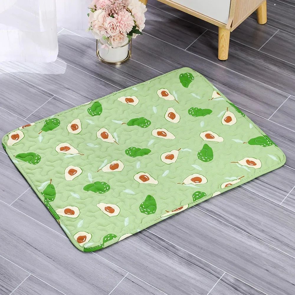 Tapete de Verão para Pets Cobertor Gelado à Prova de Umidade para Cães Almofada para Sofá e Chão Hipoalergênico para Gatos Capas de Cama para Pets Respiráveis