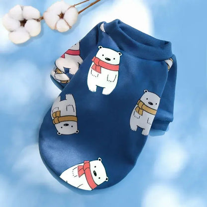 Casaco com capuz para cães pequenos, roupas quentes de inverno para animais de estimação para Bulldog Chihuahua Shih Tzu Moletom para Cães e Gatos