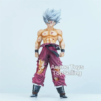 11.02in/28cm Anime Dragon Ball Goku Bonecos Super Saiyajin Capa Semanal PVC Action Figures Coleção Modelo Brinquedos Presentes