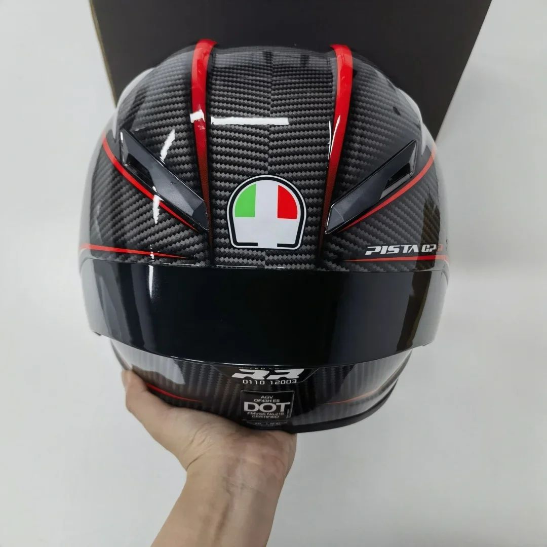 Capacete Unissex Pista Fechado para Moto Off-Road de Corrida Segurança Capacete de Proteção Aprovado ECE DOT Capacete de Ciclismo
