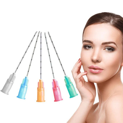 Micro Blunt Cannula 18G 20G 22G 25G 27G Disposable Sterile Blunt Needle For Filler Medical Blunt Tip Needles