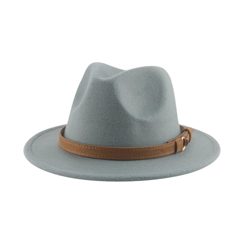 Hats for Women Fedoras Girls Hat Boys Hat Felted Kids Baby Caps Small 52cm 54cm Belt Wedding Cute Kid Fedoras Sombreros De Mujer