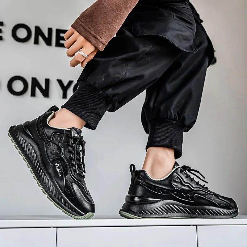 Men casual sports shoes comfortable walking shoes simple and versatile men shoes sneakers