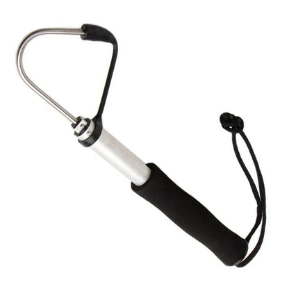 Anzol de Pesca no Gelo com Âncora, Aço Inoxidável, Telescópico, Anzol de Pesca em Aço Inoxidável, Gancho para Pesca, Dispositivo de Içar Peixe, Equipamento Multifuncional para Pesca