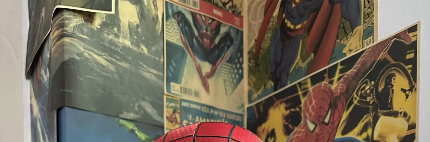 Homem-Aranha Cosplay Máscara Eletrônica de Olhos Móveis Homem-Aranha 1:1 Brinquedos com Controle Remoto para Adultos e Crianças de Presente