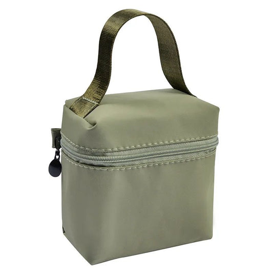 Top selling high-end portable waterproof handle makeup bag, lipstick storage bag, headphone pouch, mini menstrual towel bag