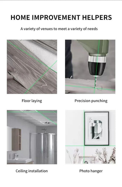 Nível a Laser Makita 16 Linhas Profissional Horizontal Vertical Laser Verde Automático 360° Autonivelante Nível a Laser Ferramentas de Construção